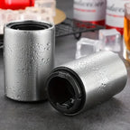Stainless Steel Automatic Push & Pull Bottle Opener