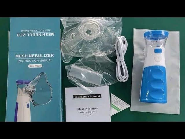 Portable Mesh Nebulizer - Instant Relief, Breathe Easy, Anywhere| Silent Nebulizer