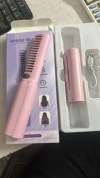Portable Cordless Rechargeable Mini Adjustable Hair Straightener